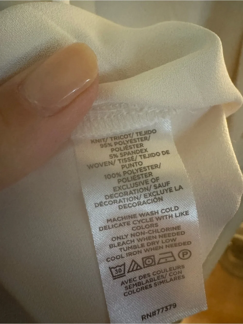 Ann Taylor Ivory Cut-Out Sleeve Blouse
